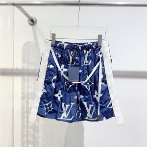 Authentic Louis Vuitton Blue and White Athletic Shorts